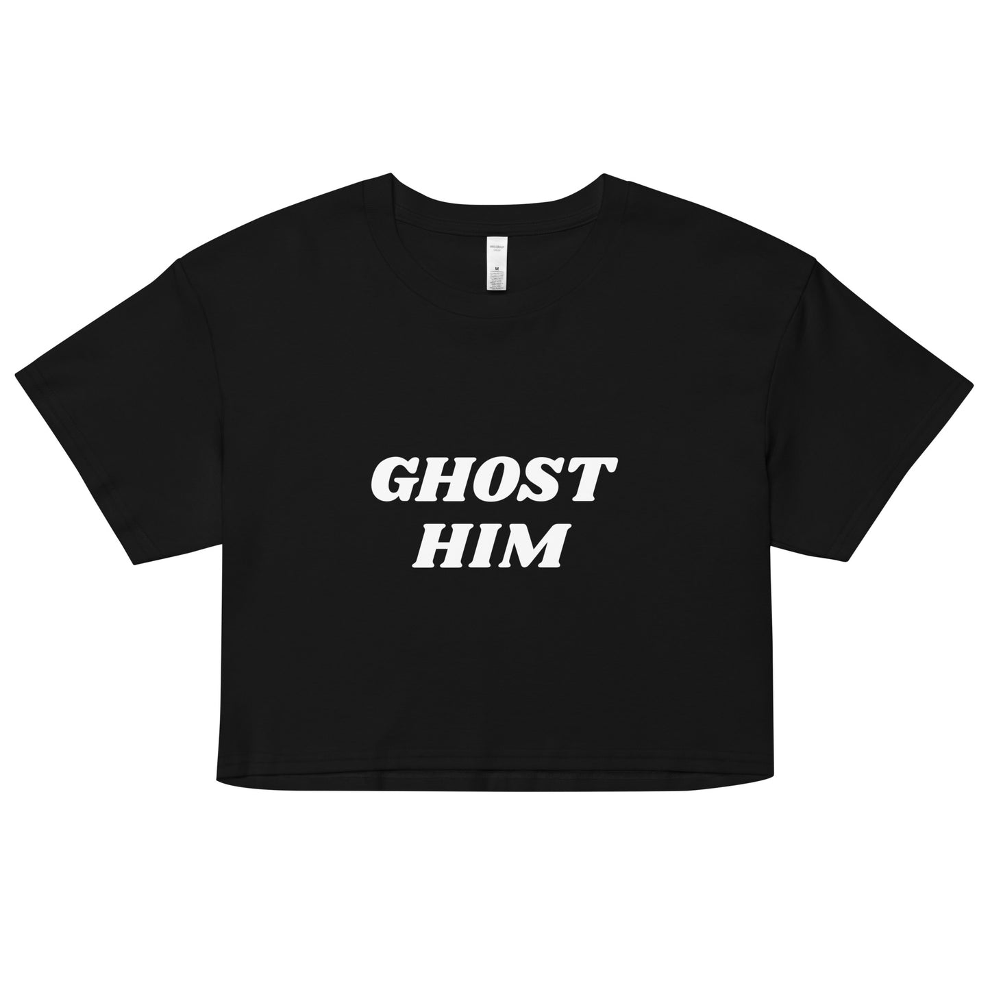 Ghost Him Crop Top