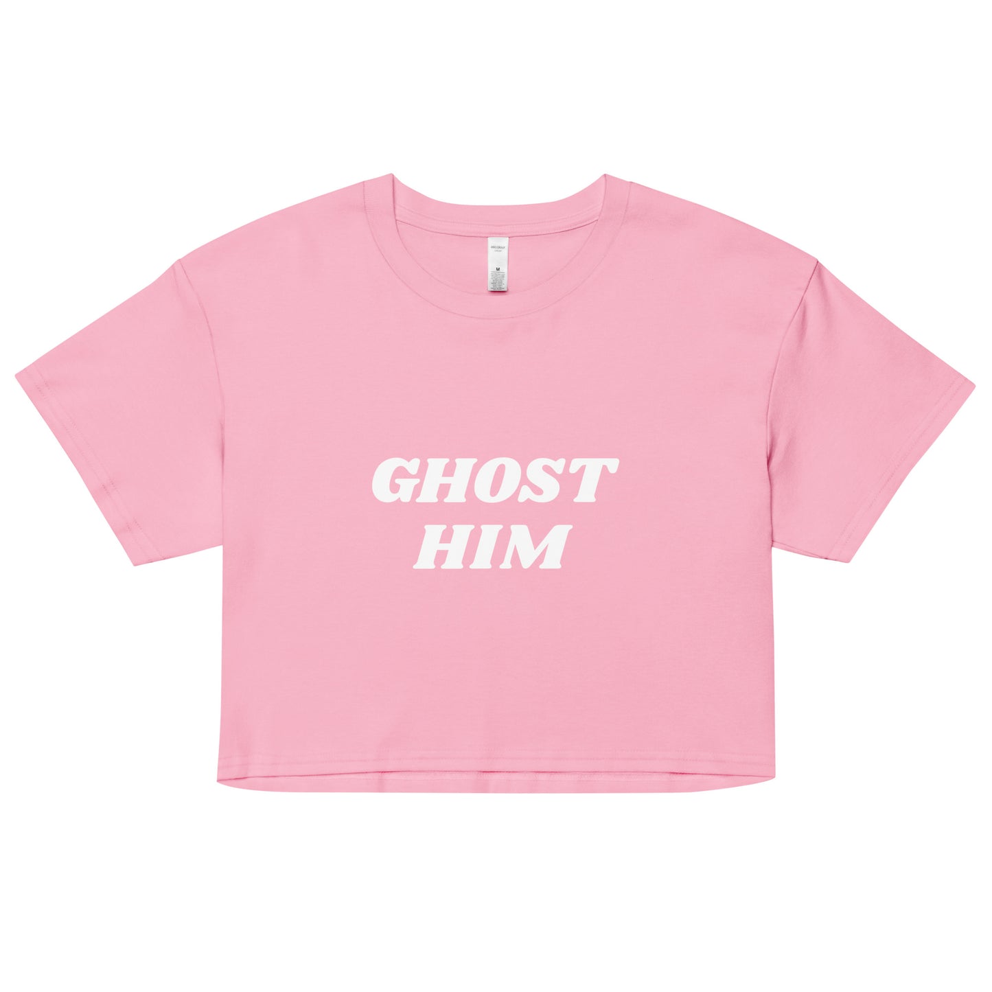 Ghost Him Crop Top